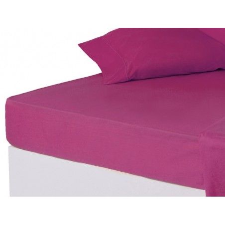 En bas de la feuille de fuchsia lit de 150 cm