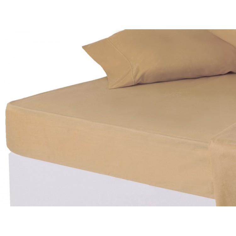 Sábana bajera Beig cama 150 cm