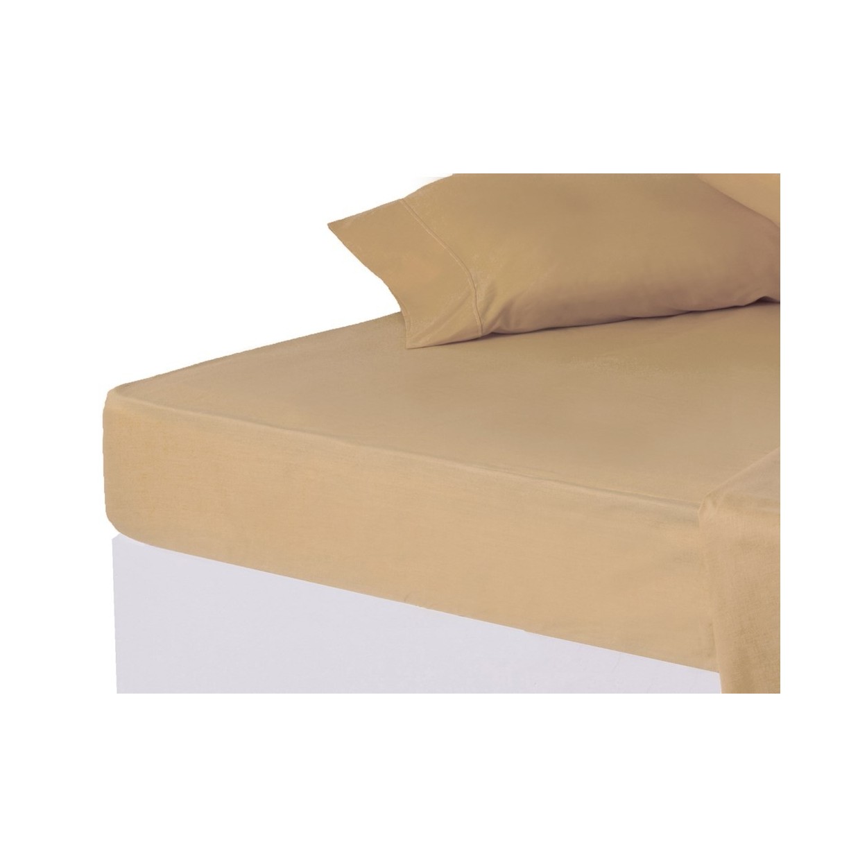 Sábana bajera Beig cama 150 cm