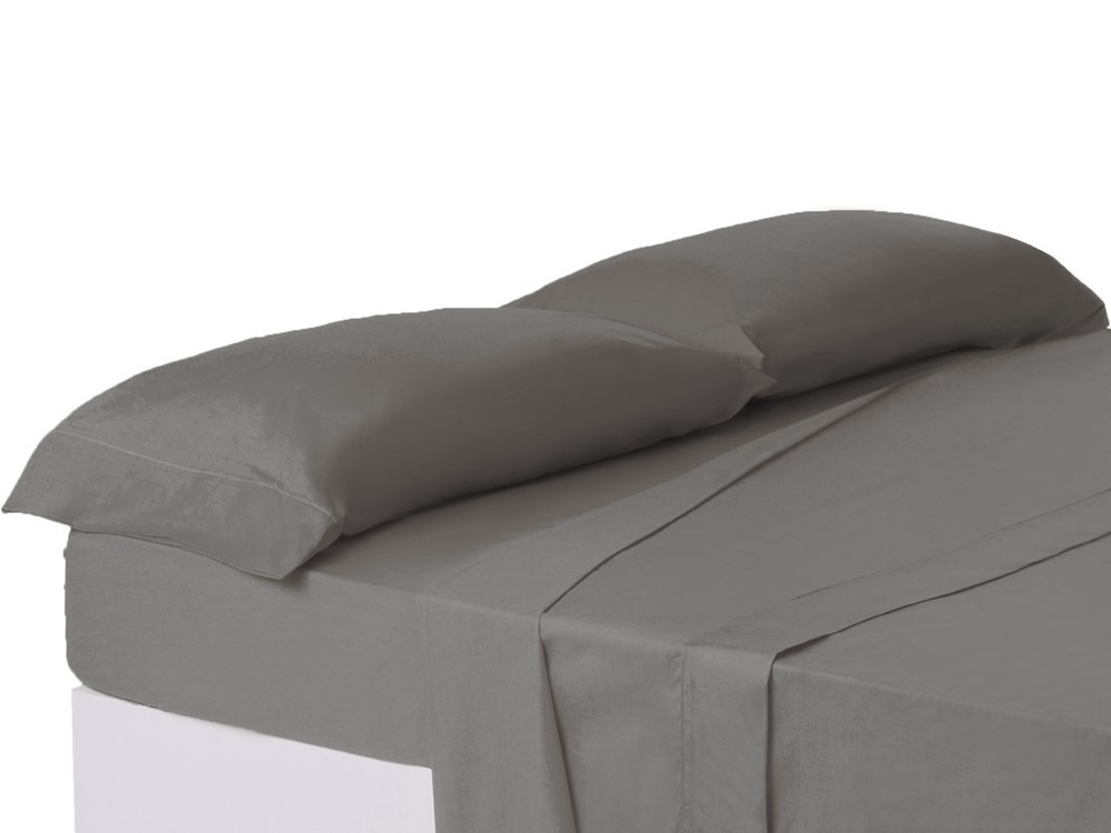 Funda de almohada cama 150cm gris