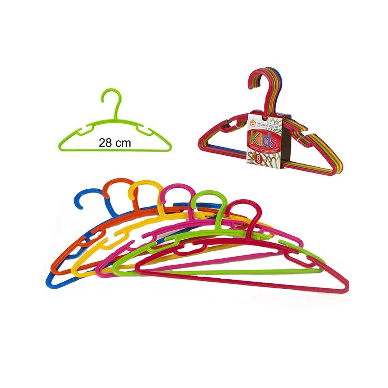 Pack de 6 perchas