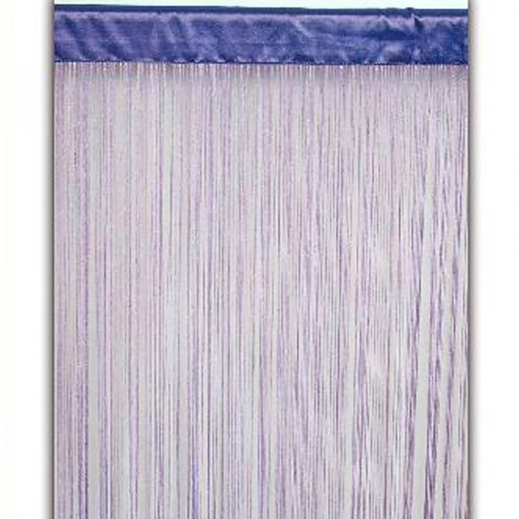 Cortina de hilos lila (90x200)