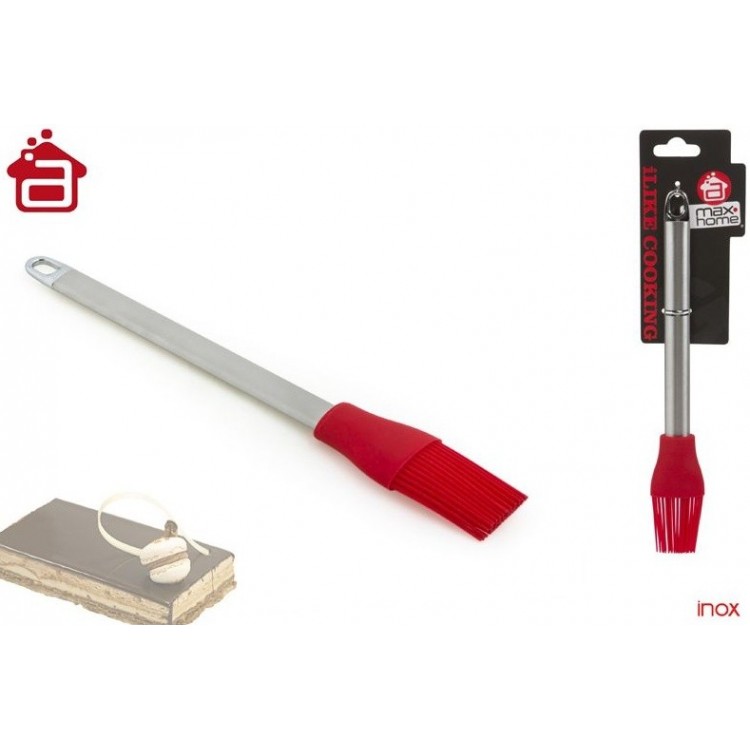 Pincel silicona y acero inoxidable