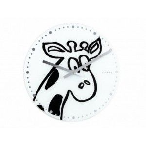Horloge murale girafe