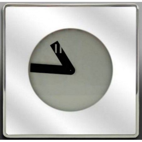 Reloj pared cuadrado