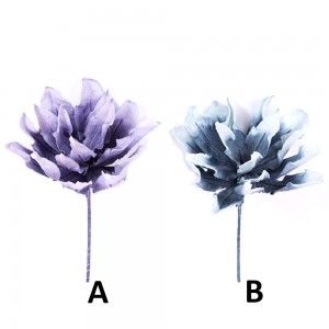 Flor artificial, eva acolchada, dos colores (90 cm)