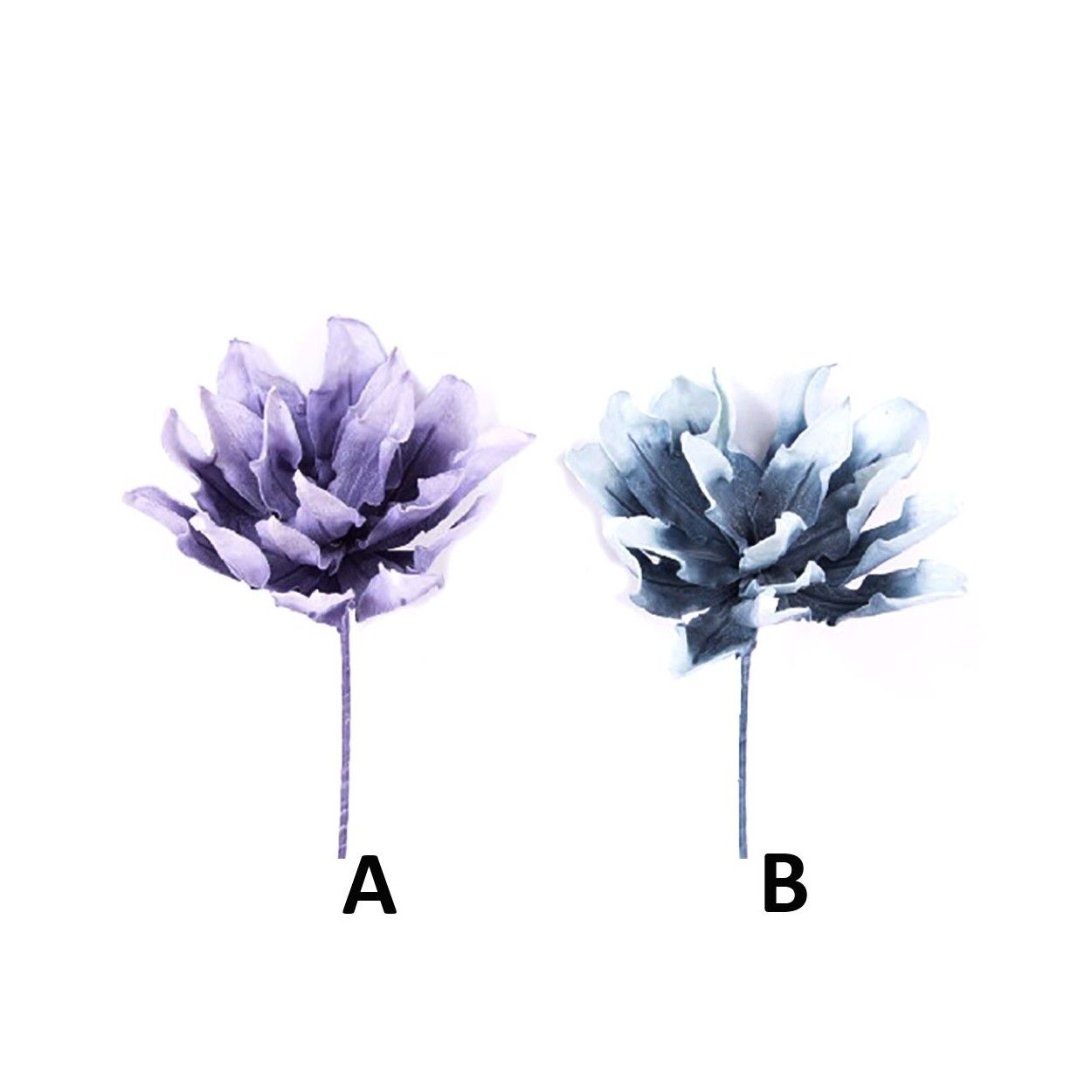 Flor artificial, eva acolchada, dos colores (90 cm)