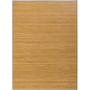 ALFOMBRA DE BAMBÚ NATURAL 55X90