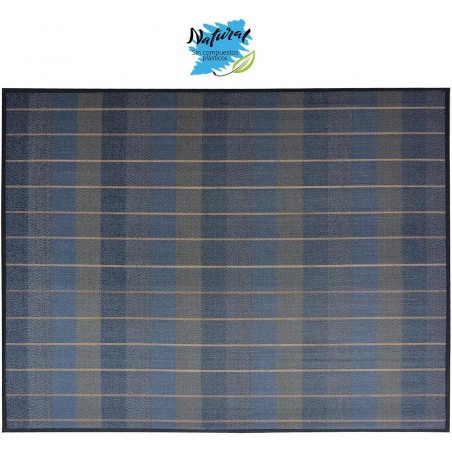 ALFOMBRA BAMBÚ NATURAL CUADROS 180X300