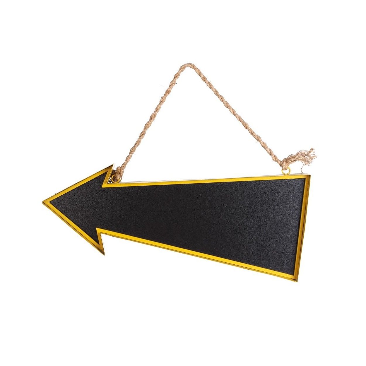 Decoración para colgar - Flecha en metal (62.5x5x25.5 cm).