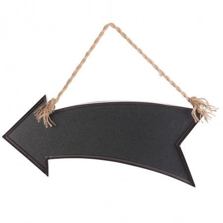 Decoración para colgar - Flecha en metal (659.5x5x25 cm).