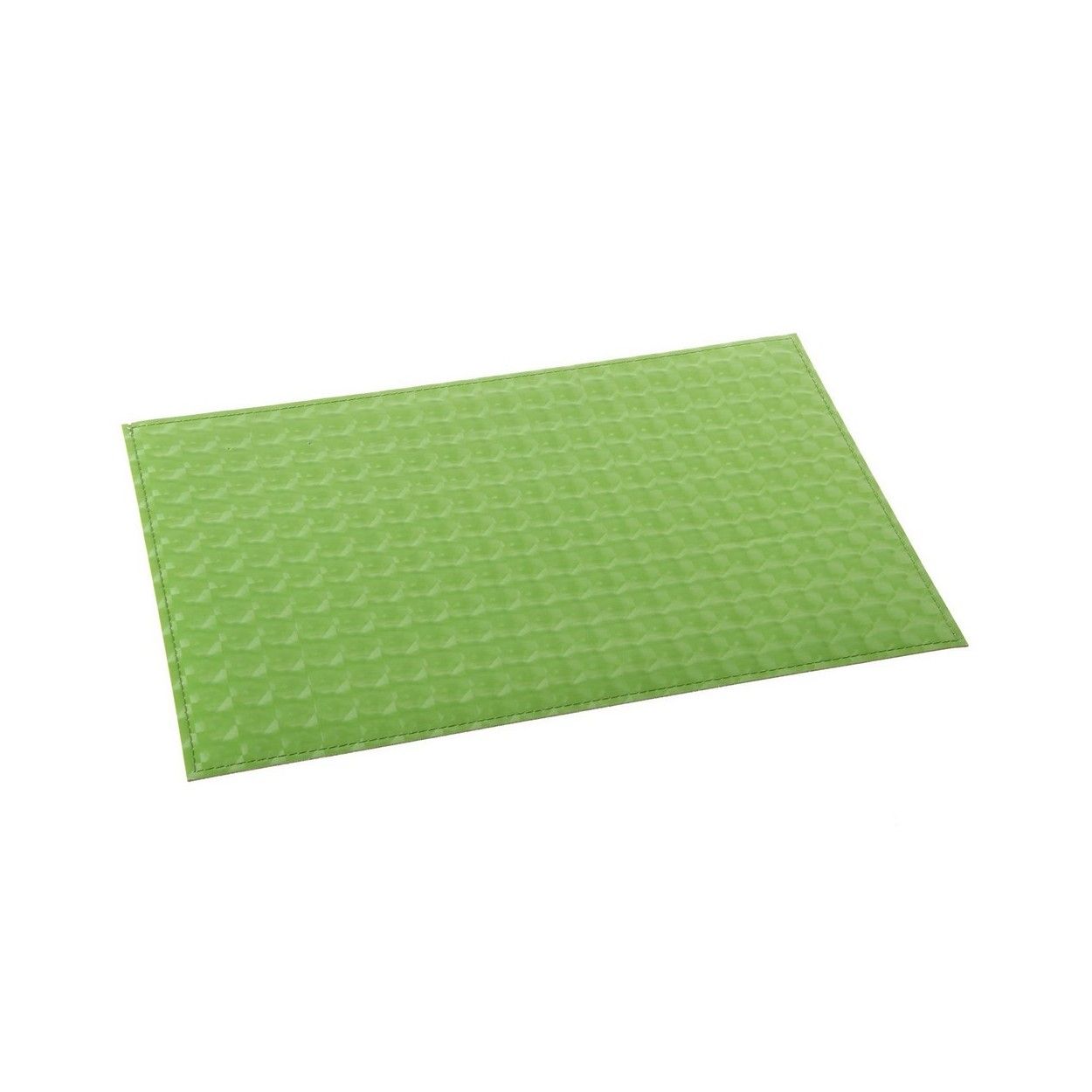 Salvamantel verde de polipiel (30x45 cm)