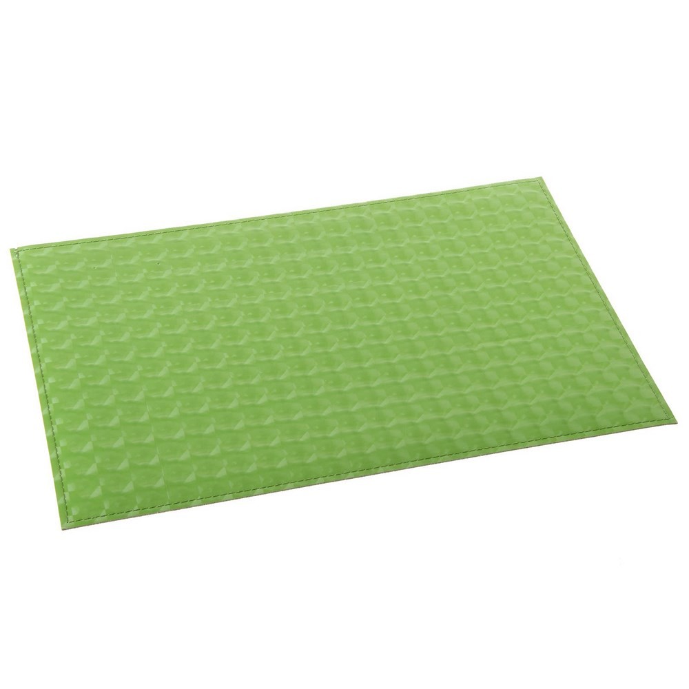 Salvamantel verde de polipiel (30x45 cm)