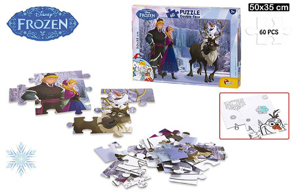 Puzzle de Frozen (50x35 cm). 60 piezas
