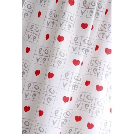 Cortina de baño - Modelo "Love" (180x200 cm)