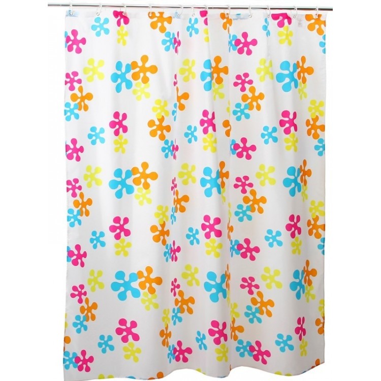 Cortina de baño - Modelo "Flowers" (180x200 cm)