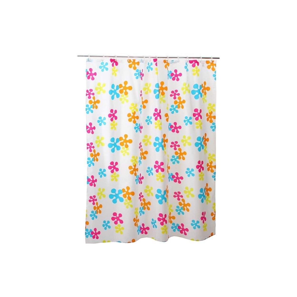 Cortina de baño - Modelo "Flowers" (180x200 cm)