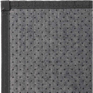 ALFOMBRA BAMBÚ MARRÓN OSCURO 140X200