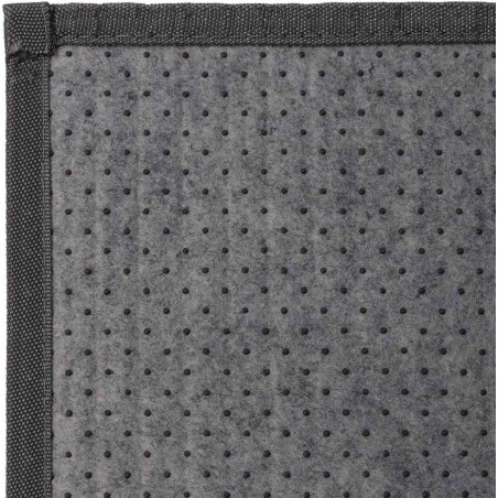 ALFOMBRA BAMBÚ MARRÓN OSCURO 140X200