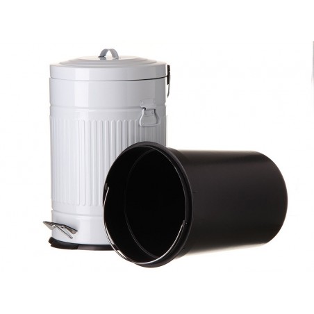 Trash retro-white - 20L (31x35x49 cm)