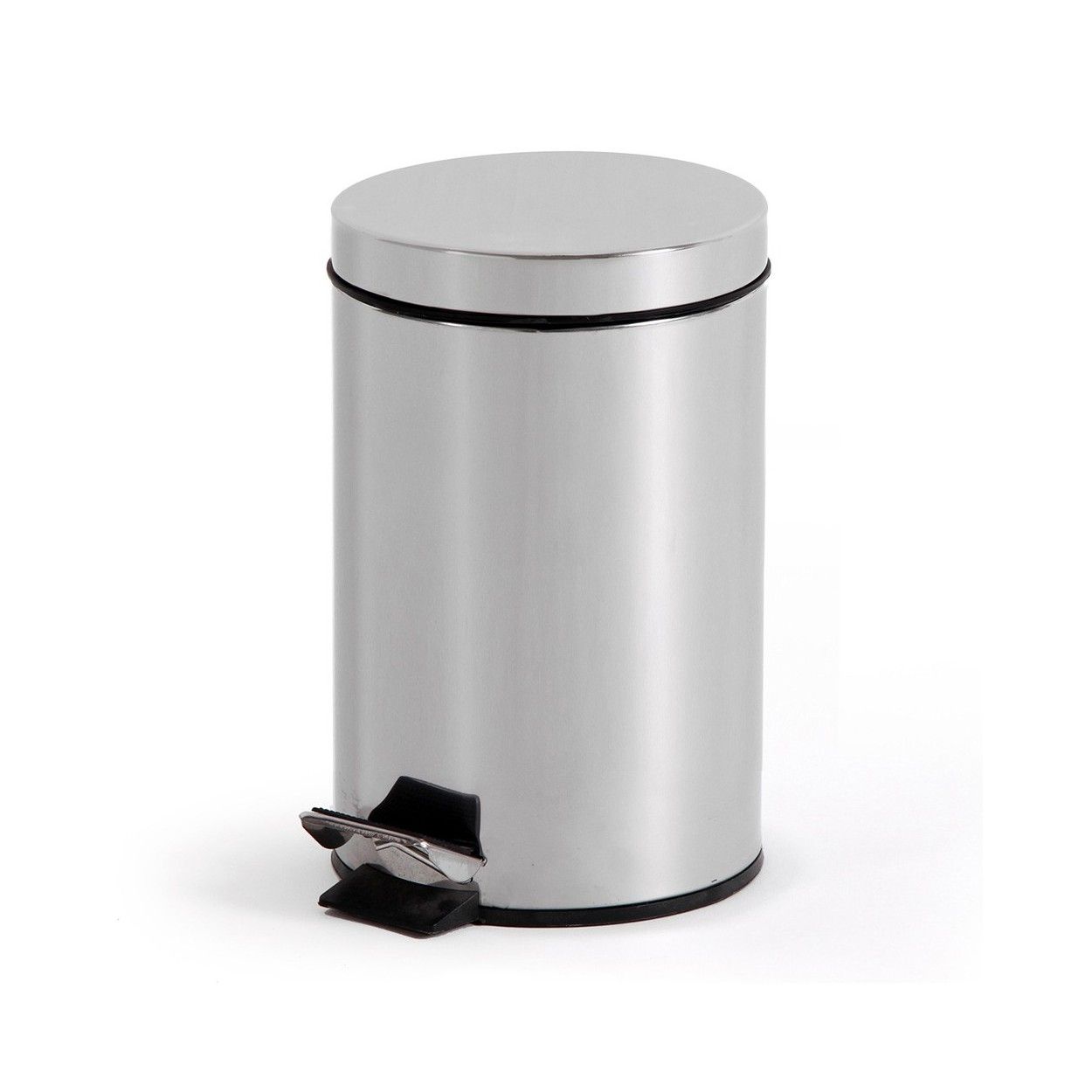 Cestino a pedale in acciaio inox - 12 L (25x31x40 cm)