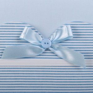 Percha infantil azul madera (72x30x3,50)