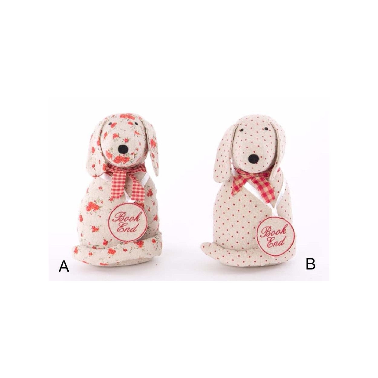Sujeta puertas de lino - Modelo perro (16x15x28 cm)
