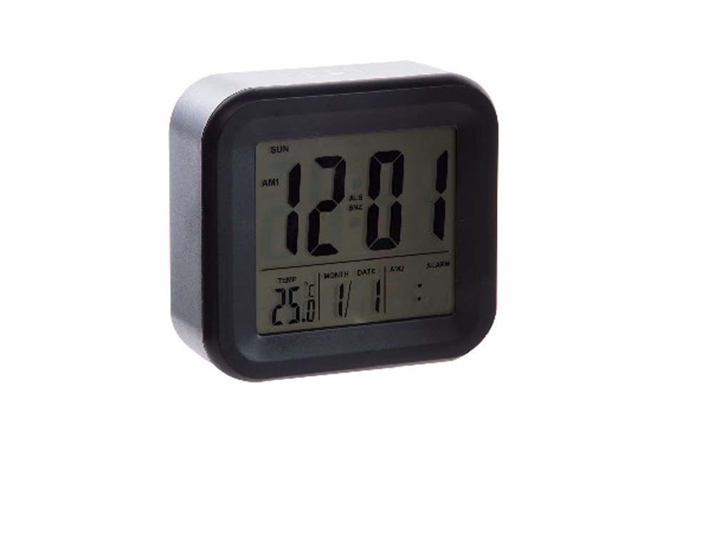 Reloj despertador digital (11,8x4,4x11,5)