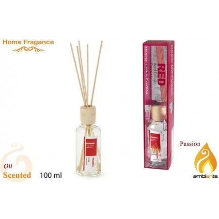 Difusor de aroma en bote de cristal - Modelo pasión (100 ml)