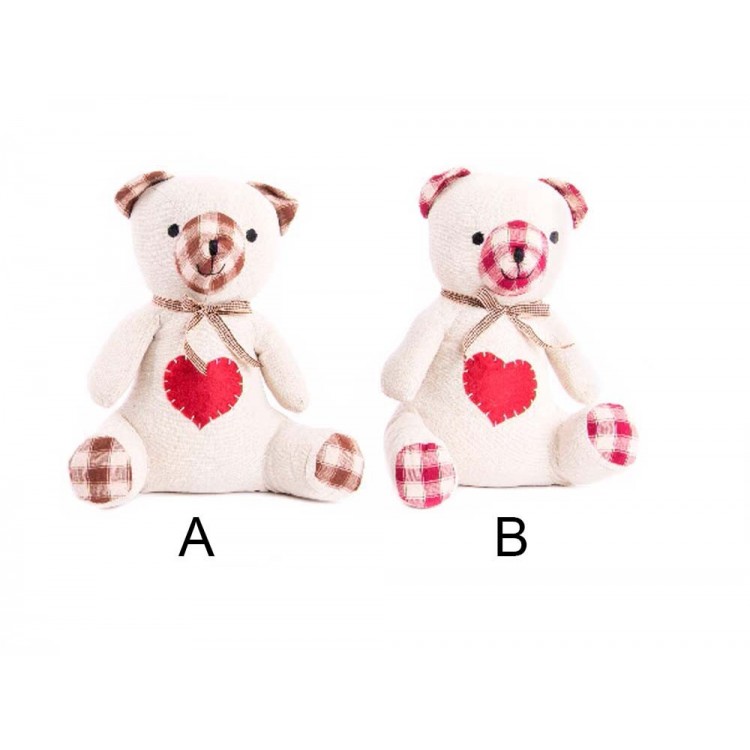 Sujeta puertas de tela - Modelo oso (25x16x26 cm)