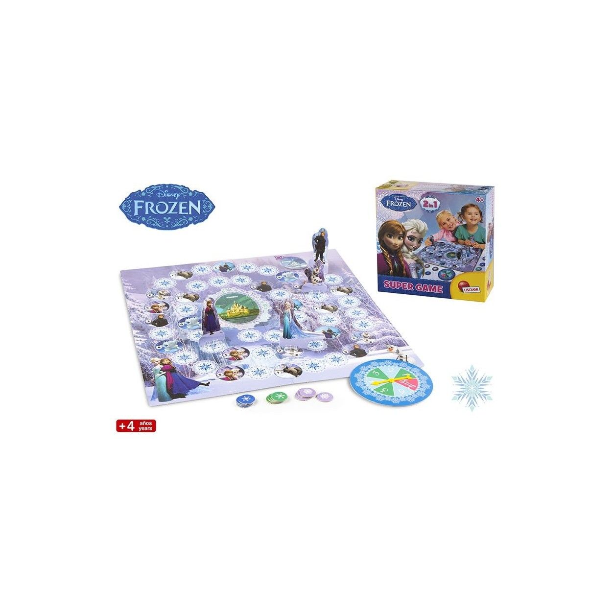 Juego de mesa infantil - Frozen