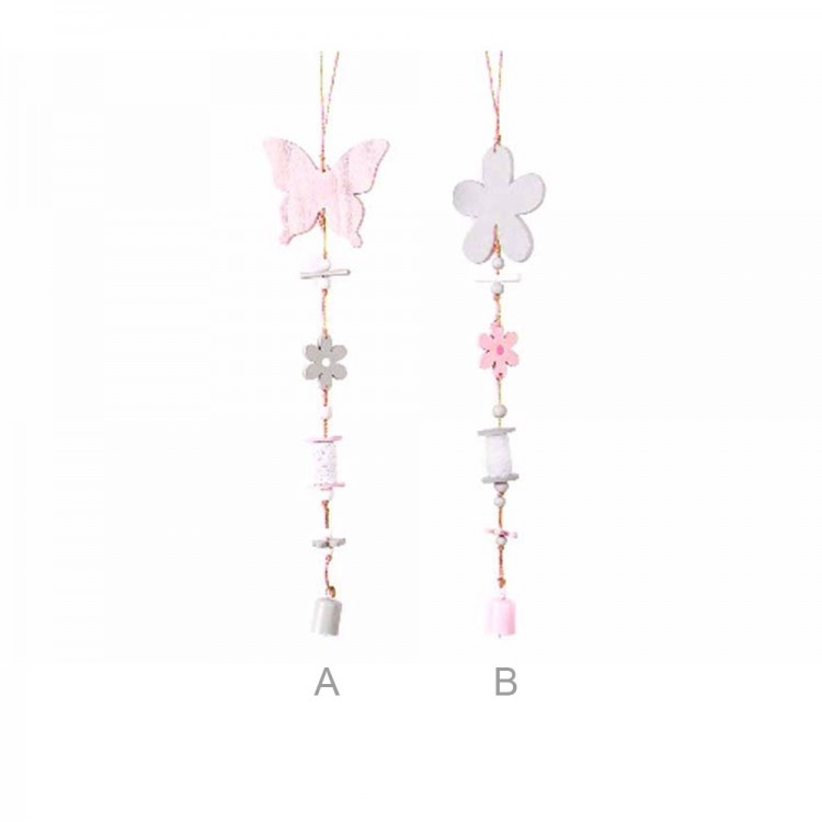 Decoración para colgar de Madera modelo. Mariposas (57 cm)