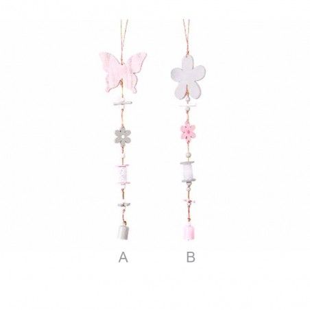 Decoración para colgar de Madera modelo. Mariposas (57 cm)