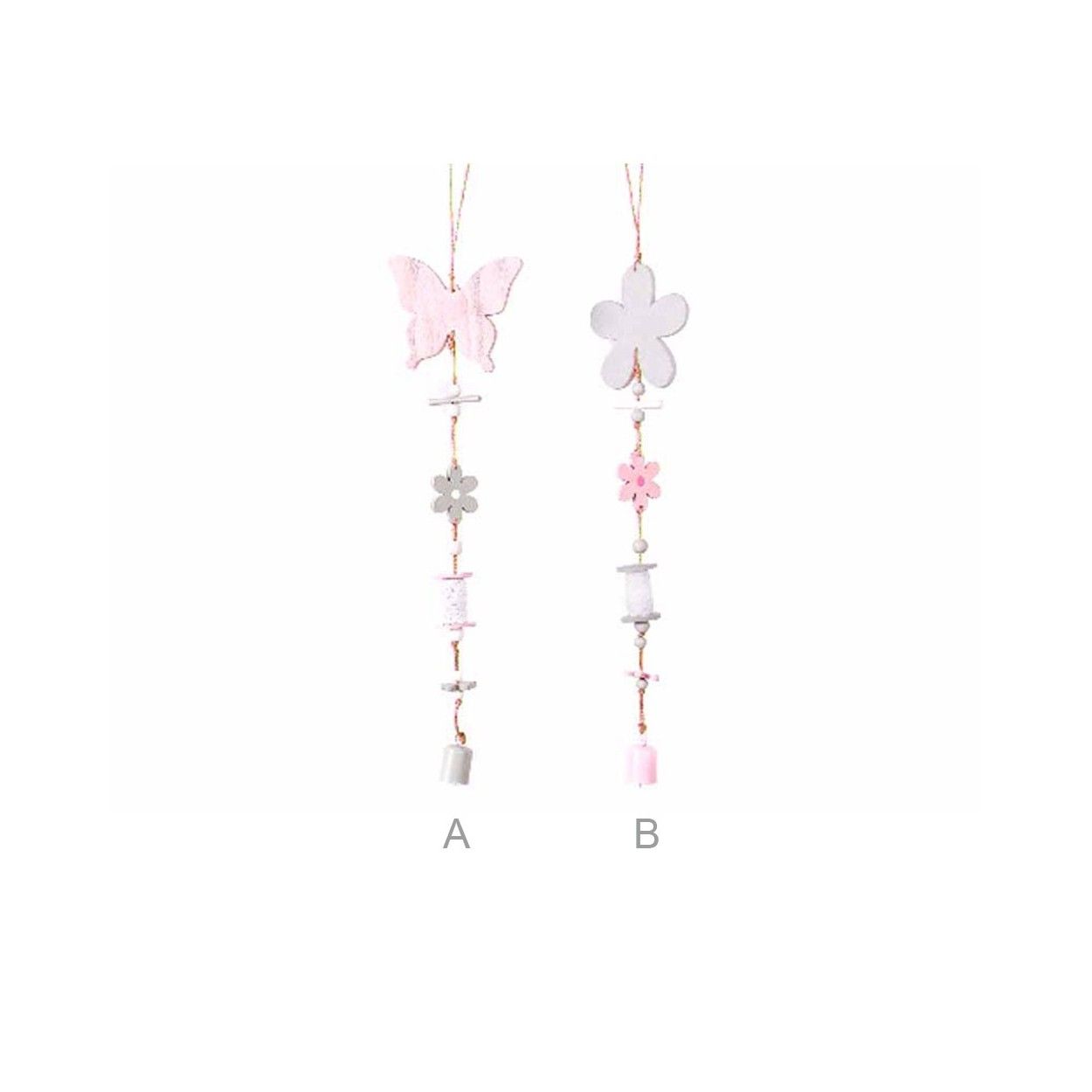 Decoración para colgar de Madera modelo. Mariposas (57 cm)