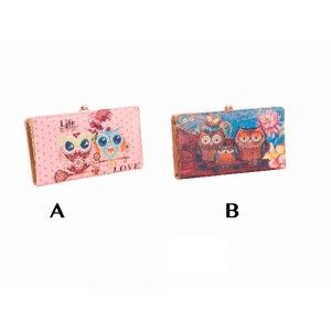 Monedero modelo búhos (21x12x2)