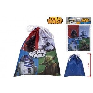 Mochila saco infantil Star Wars (35x25x1 cm)
