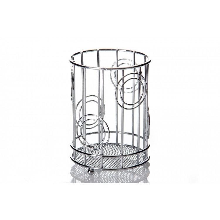 Soporte para cubiertos (11x11x15 cm).
