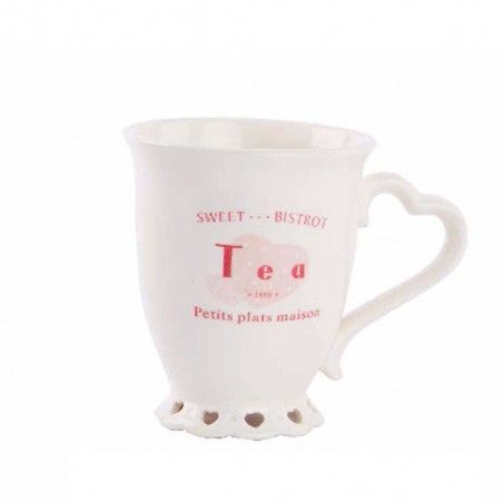 Mug Ceramic dolomite 420 cc (14.5x10x12 cm)