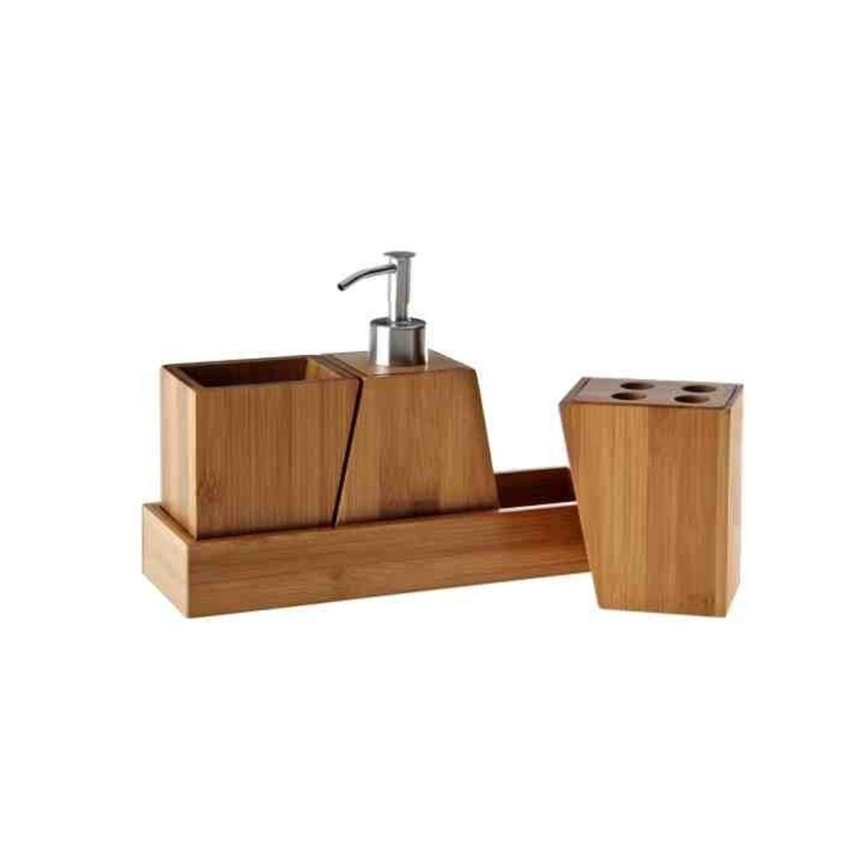Bath Set in bamboo