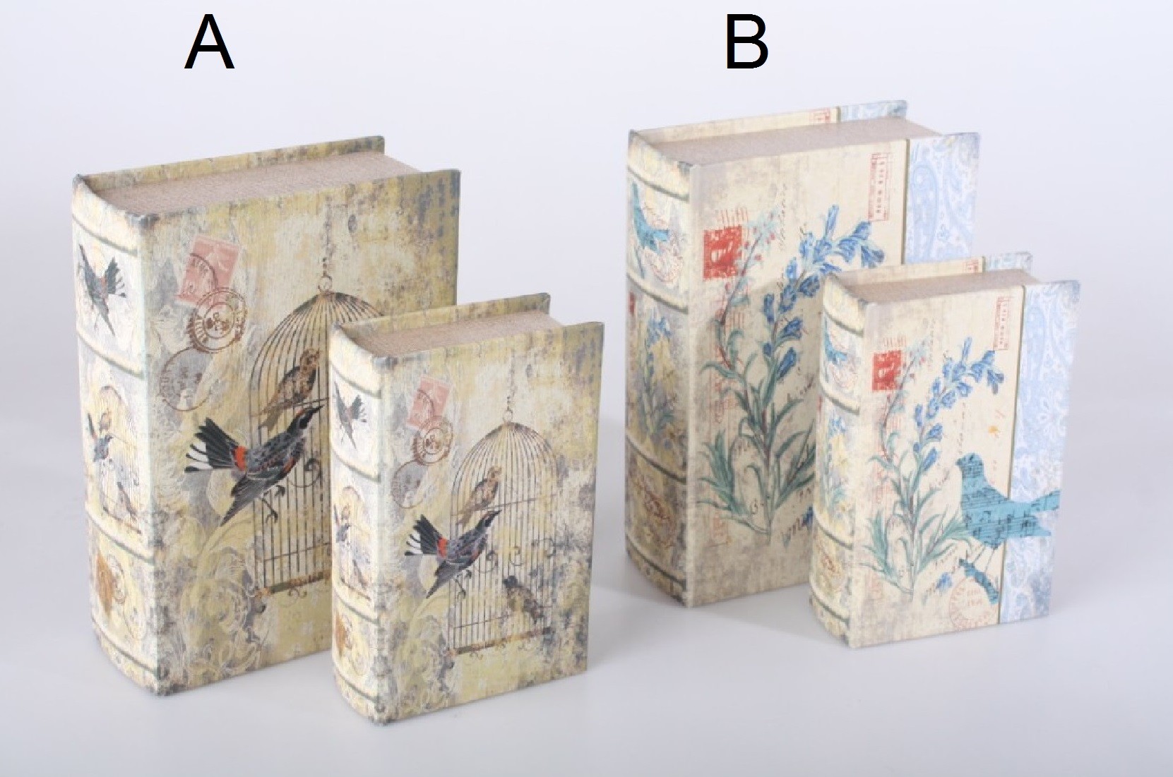 Wooden jewelry - Model birds (22x15x7 cm). Be 2 jewelers
