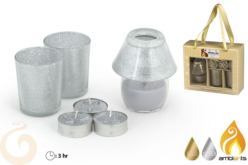 Set of candles for christmas