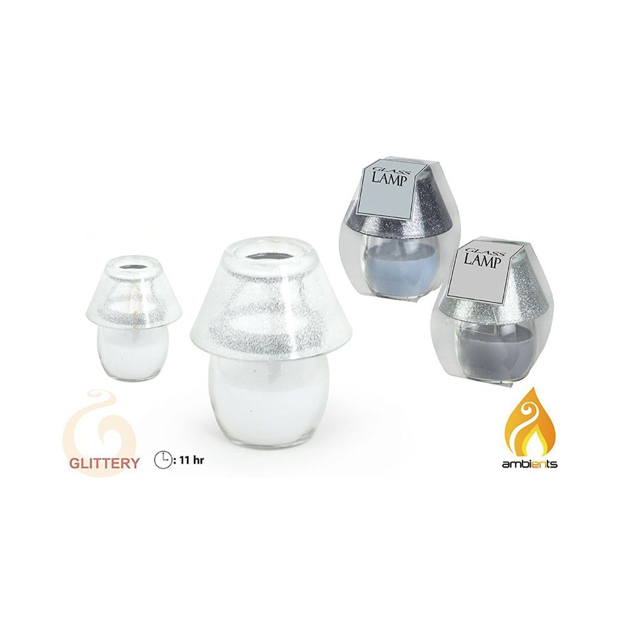 Candela a forma di lampada