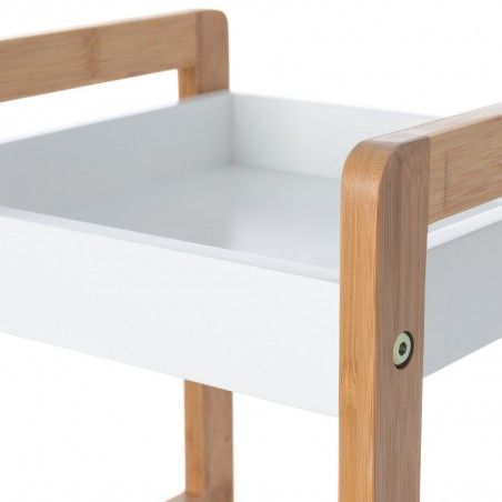 Étagère en bambou quatre étagères (30x29x72)