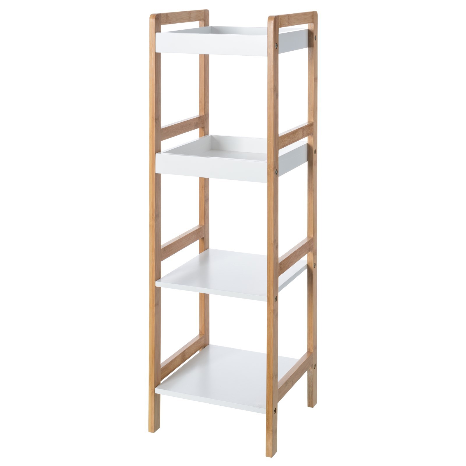 Scaffale di bambù quattro ripiani (30x29x72)