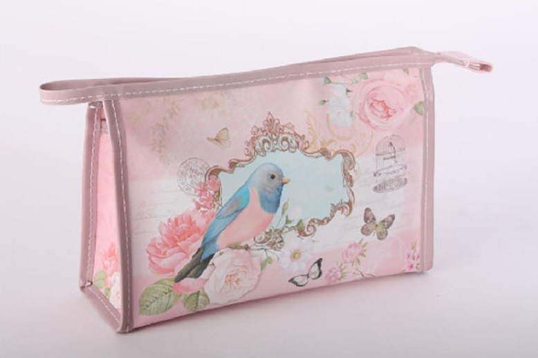 Washbag PVC - Model bird (24x7x17 cm)