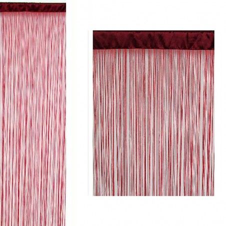 Curtain-wire color red (90x200)