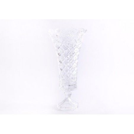 Glass vase in the form of a cup (16x33 cm)