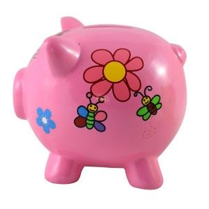 Tirelire en céramique - Modèle d'un porc (12.5x12.5x15 coe