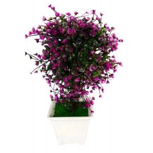 Plantes artificielles avec pot (23x14 cm)