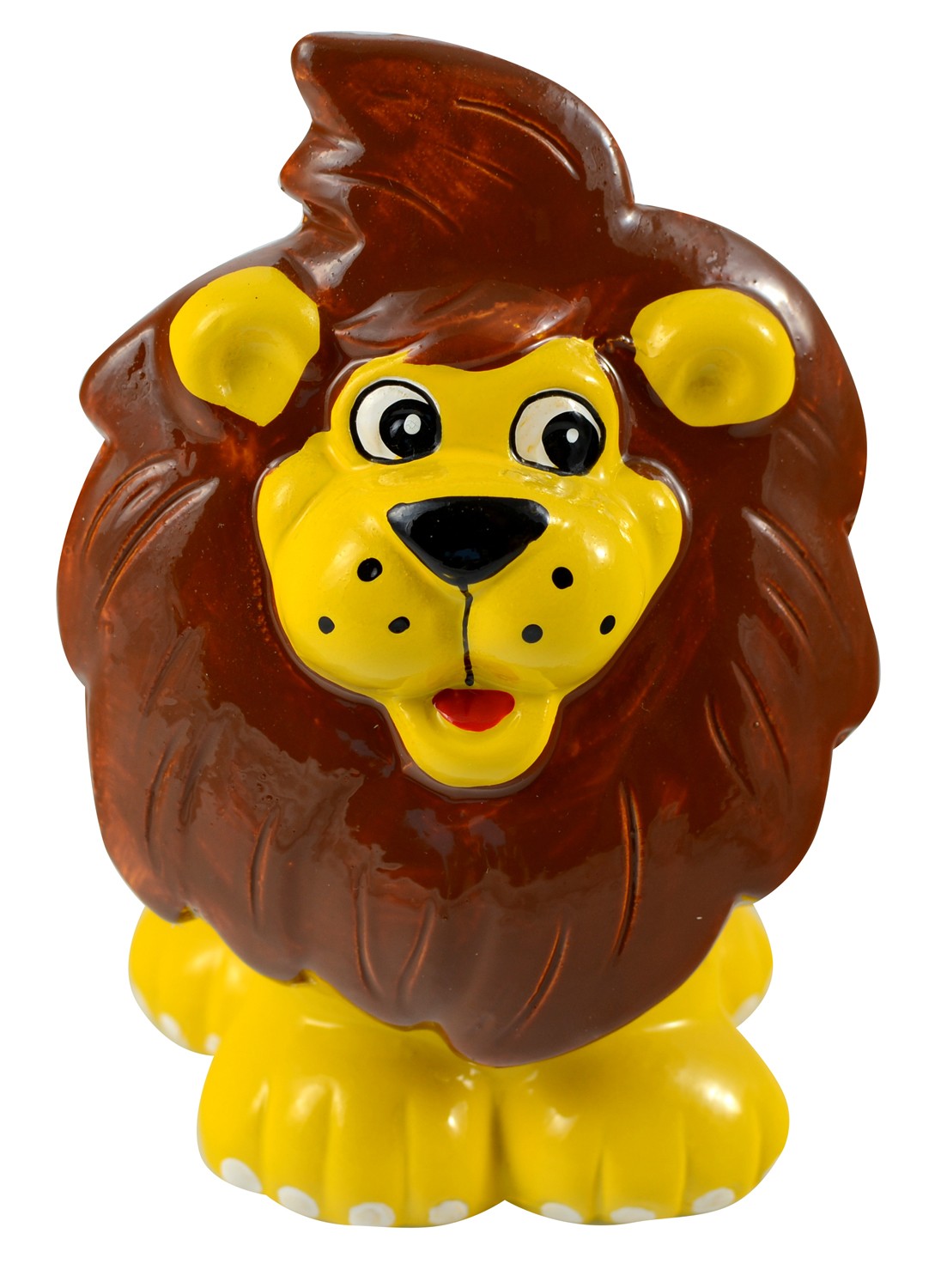Tirelire des enfants en céramique - Modèle de lion (12.5x9x9.5 cm)